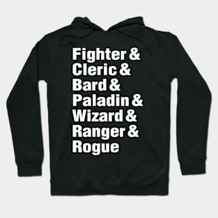 D20 Class List Hoodie